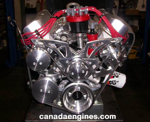 438 cubic inch Ford stroker high performance engine 