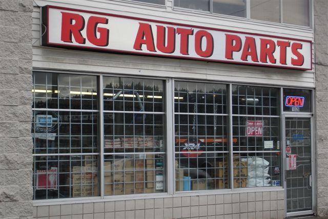 RG Auto Parts store in Surrey, BC