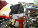 Click on this crazy Chevy Nova race engine photo to see the full size picture!
